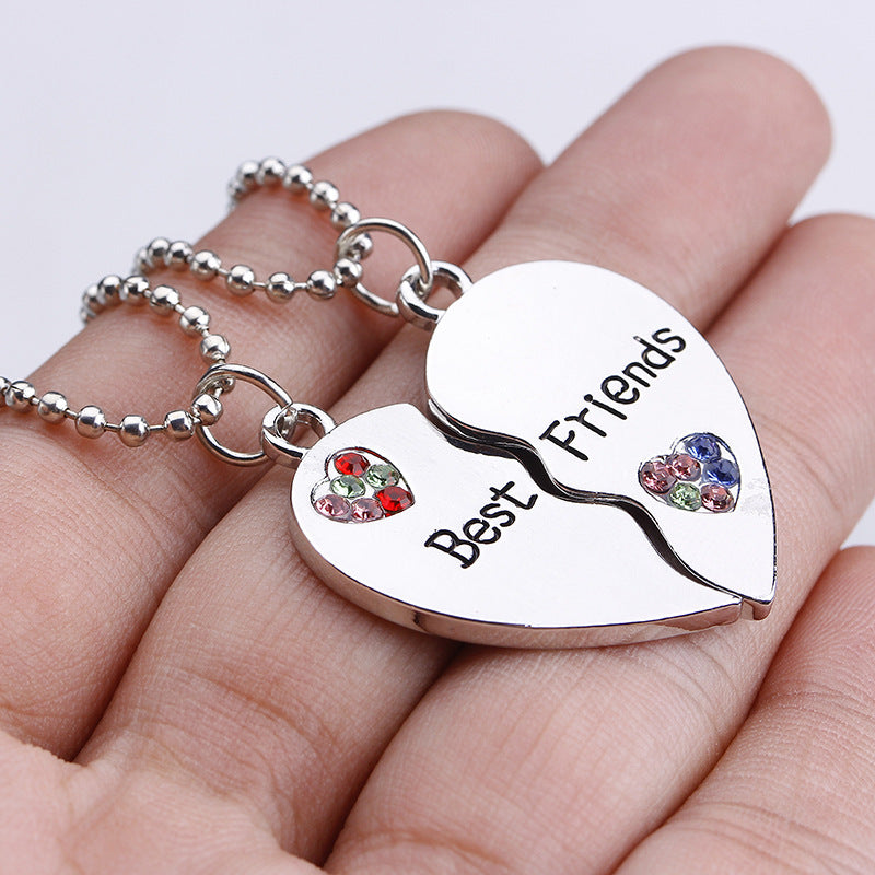Best Diamond Stitching Love Necklace