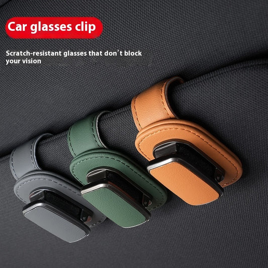 Leather Car Accessories Car Glasses Frame