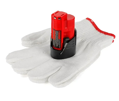 For 12V Milwaukee Battery 3Ah Compatible with Milwaukee M12 XC 48-11-2410 48-11-2420 48-11-2411 12-Volt Cordless Tools Battery