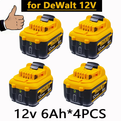 For DeWalt DCB120 - DCB127 Rechargeable Batteries - 3000mAh 12V Max Lithium Ion Replacement Battery[OK]