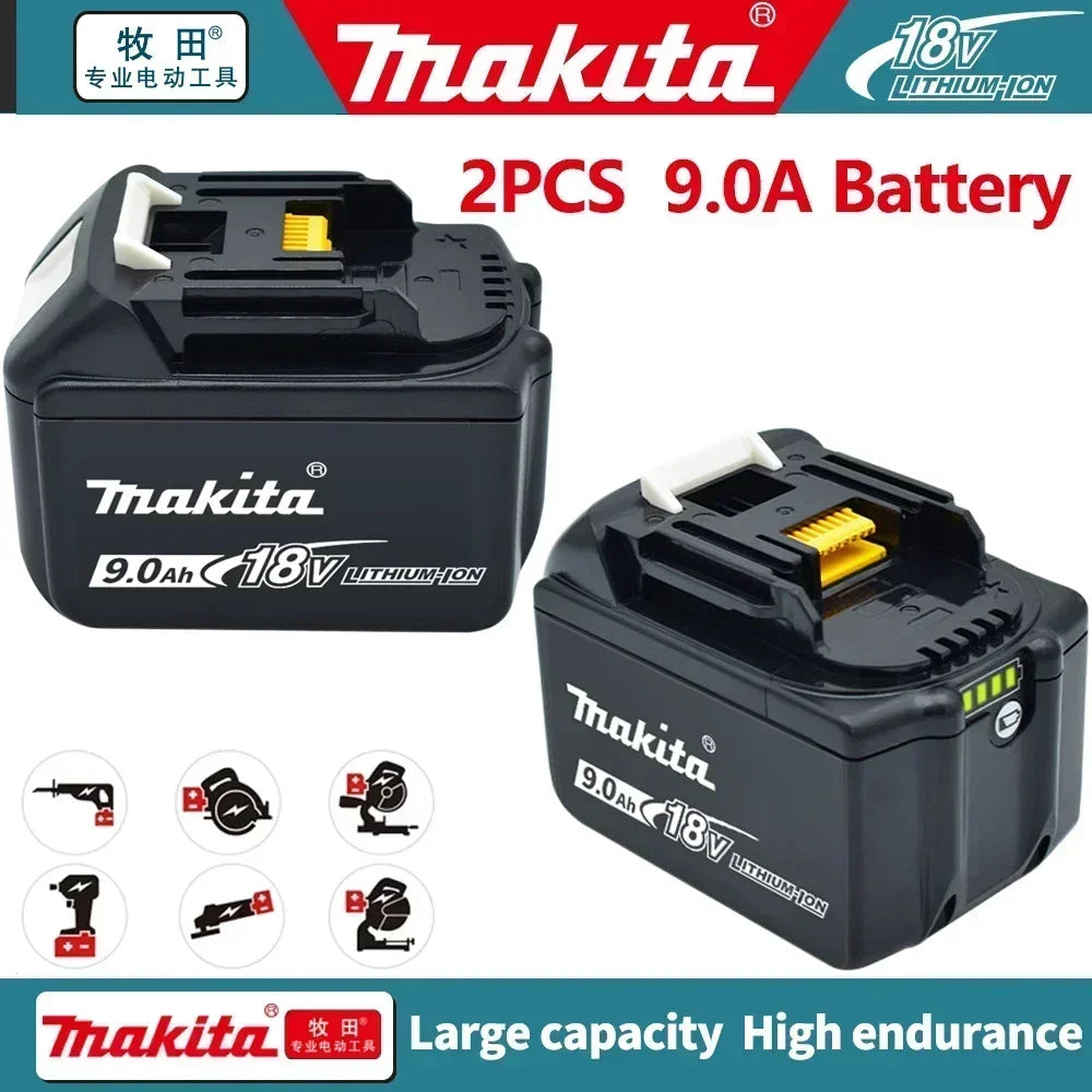 18V Makita 9Ah6Ah/5Ah for Makita Battery BL1840 BL1830B BL1850B BL1850 BL1860 BL1815 Replacement Lithium Battery