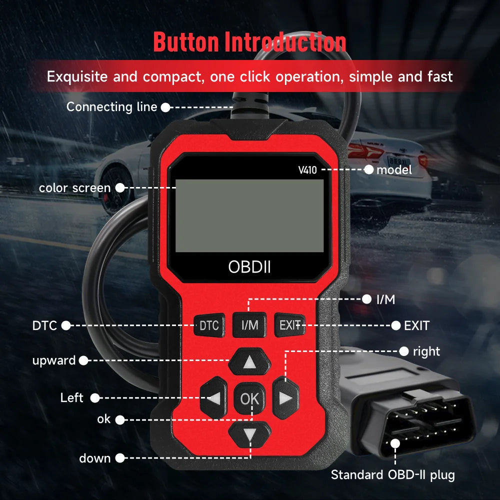 Performance Tool Code Reader Car Obd2 Scanner Diagnostic Tool Code Reader Engine Fault Code Reader ...
