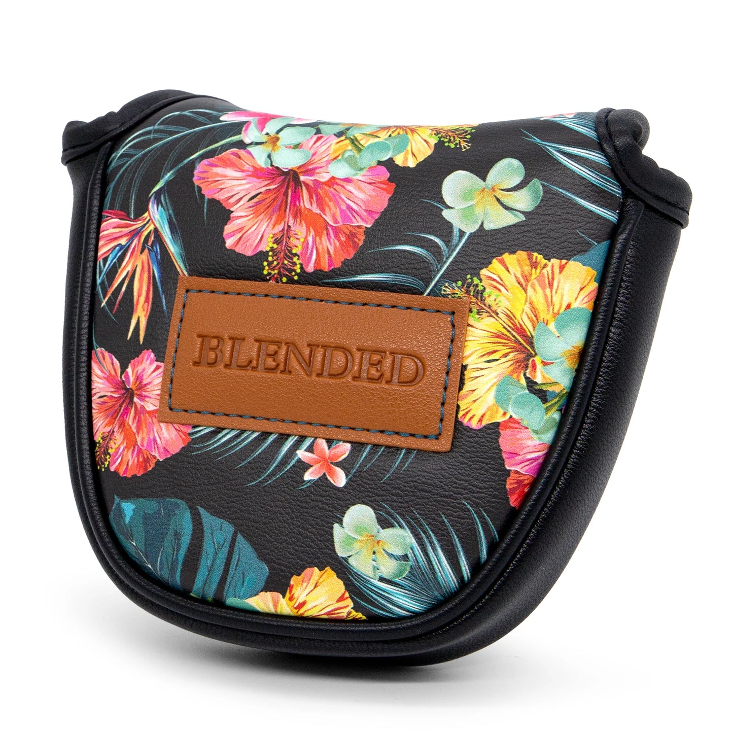 Black Leather Golf Headcovers Summer Fashion Head Cover High Qaulity Driver Wood Cover Set White Premium Leather Driver Fairway