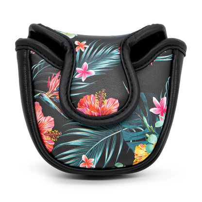 Black Leather Golf Headcovers Summer Fashion Head Cover High Qaulity Driver Wood Cover Set White Premium Leather Driver Fairway