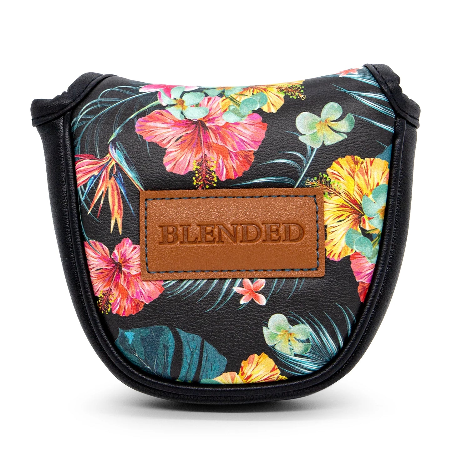 Black Leather Golf Headcovers Summer Fashion Head Cover High Qaulity Driver Wood Cover Set White Premium Leather Driver Fairway