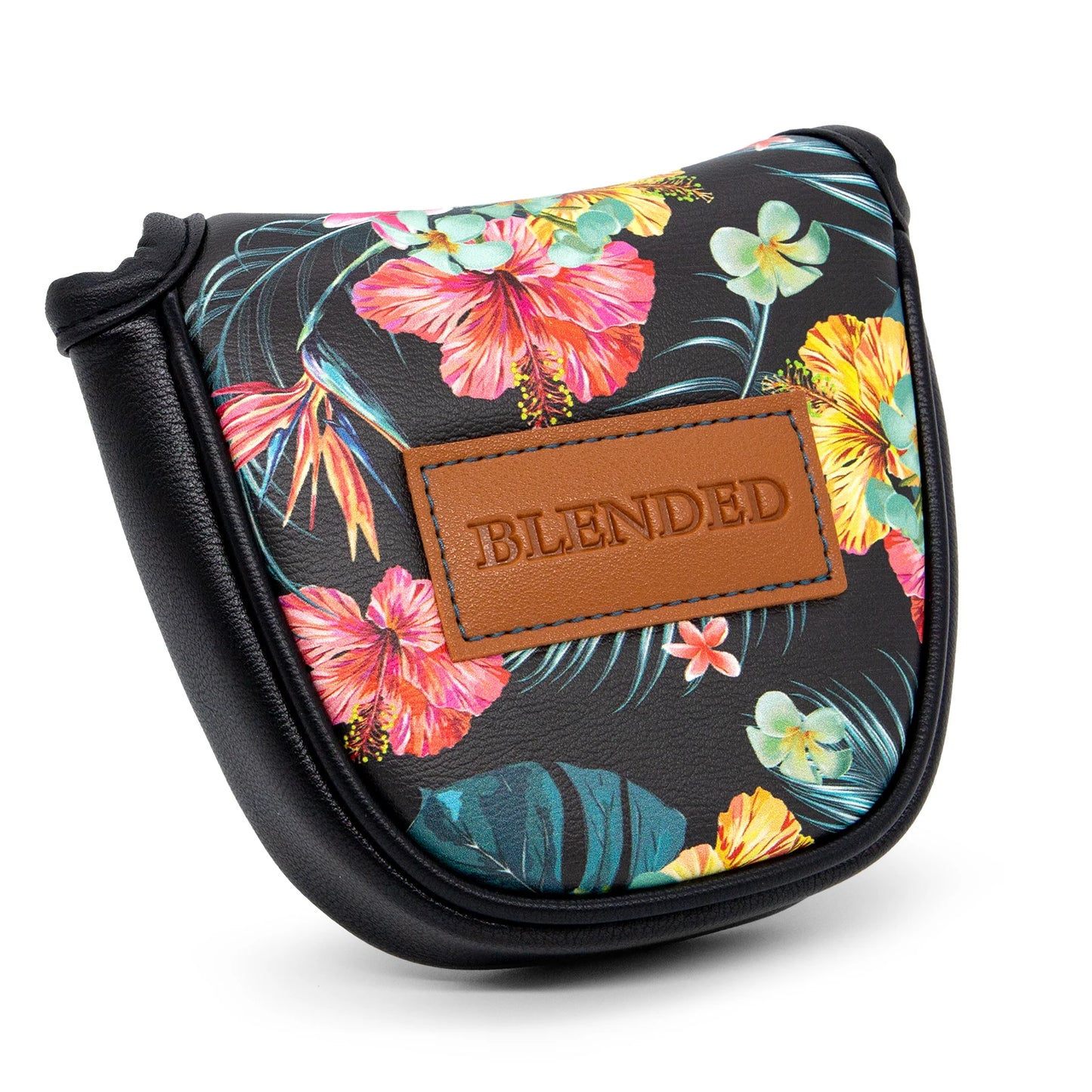 Black Leather Golf Headcovers Summer Fashion Head Cover High Qaulity Driver Wood Cover Set White Premium Leather Driver Fairway