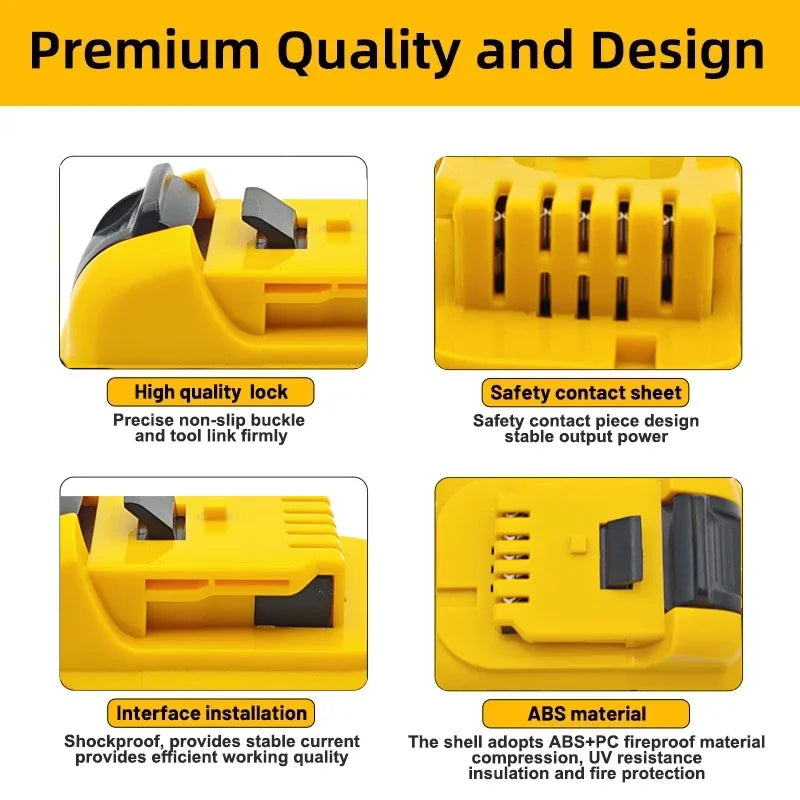 For DeWalt DCB120 - DCB127 Rechargeable Batteries - 3000mAh 12V Max Lithium Ion Replacement Battery[OK]