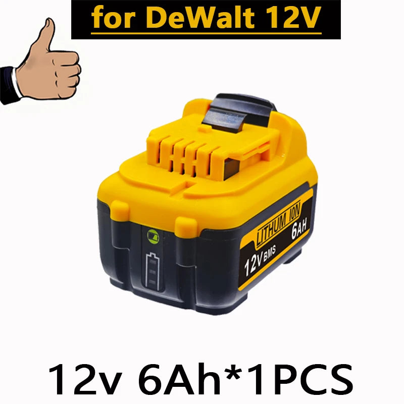 For DeWalt DCB120 - DCB127 Rechargeable Batteries - 3000mAh 12V Max Lithium Ion Replacement Battery[OK]