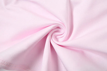 VEITCHE Summer Women Sweet Pink Hollowed-out Heart Two Piece Set  Girl Vacation Bikini High Stretch Swimsuit Clubwear Outfit