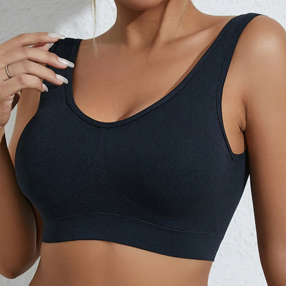 7-Pack No-Pad Solid Seamless Bras for Women – Lightweight, Soft Fabric with Comfortable Stretch, Available in Sizes S-XXL for Da