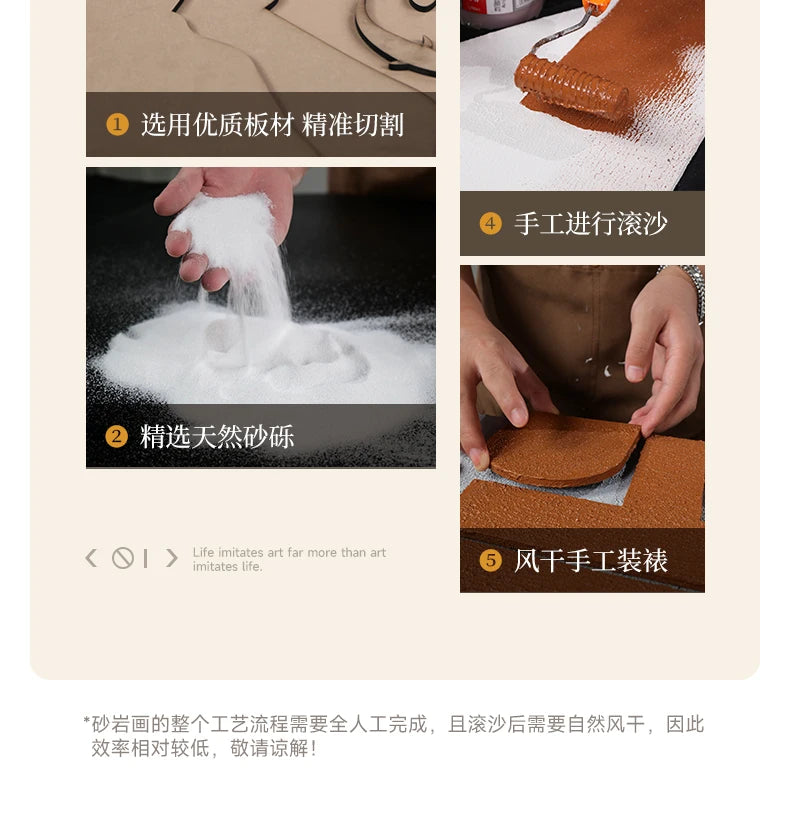 Cream Moon Entrance Decorative Painting Creative Green Plant Corridor Aisle Living Room Entrance Door wall Lamp Painting