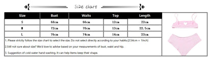 VEITCHE Summer Women Sweet Pink Hollowed-out Heart Two Piece Set  Girl Vacation Bikini High Stretch Swimsuit Clubwear Outfit