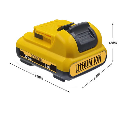 For DeWalt DCB120 - DCB127 Rechargeable Batteries - 3000mAh 12V Max Lithium Ion Replacement Battery[OK]