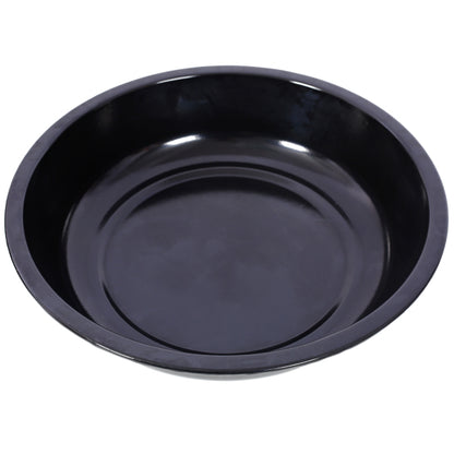 17 Inch Steel Charcoal Smoker, Heavy Duty Round Grill For Outdoor Cooking, Black