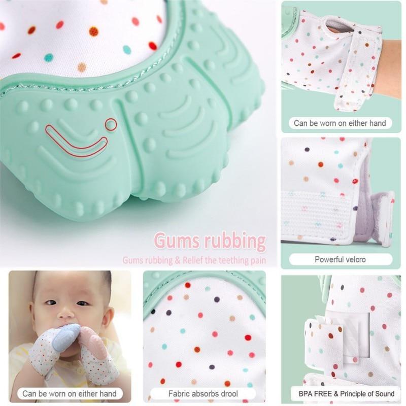Baby Teething Glove – Soothing Mitten Toy